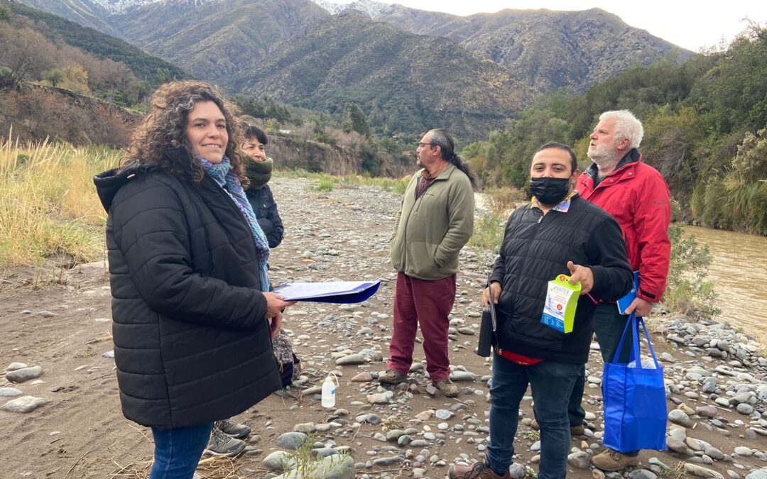 Medición en El Canelo